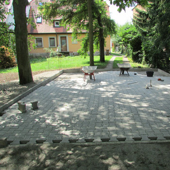 Pflasterarbeiten